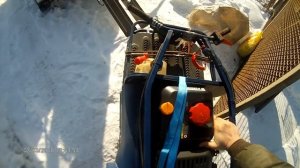 Погрузка мотобуксировщика в Ниву Шевроле