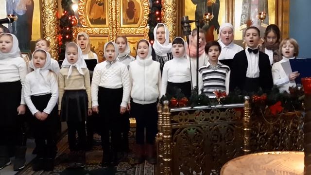 Сводный хор Удомельской ДШИ Рождественские колядки смотреть онлайн