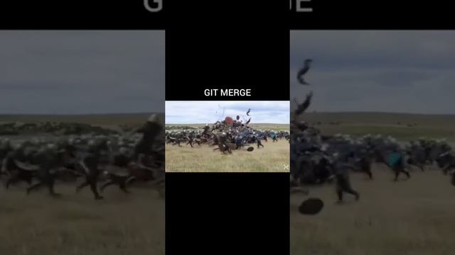 Git Merge ?? | MERGING | Meme смотреть онлайн
