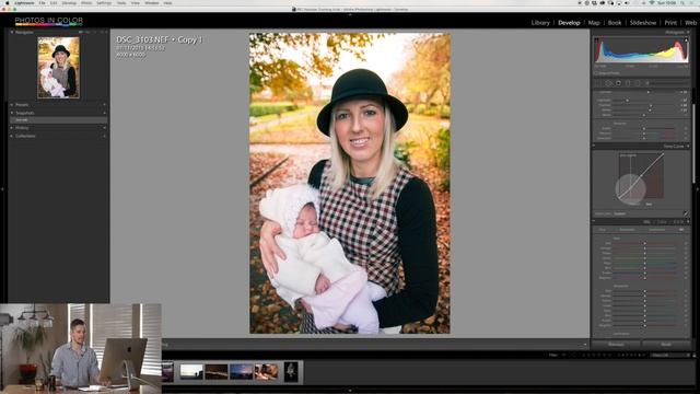 Lightroom 6 Tutorial - How to edit Portraits in Lightroom CC смотреть онлайн