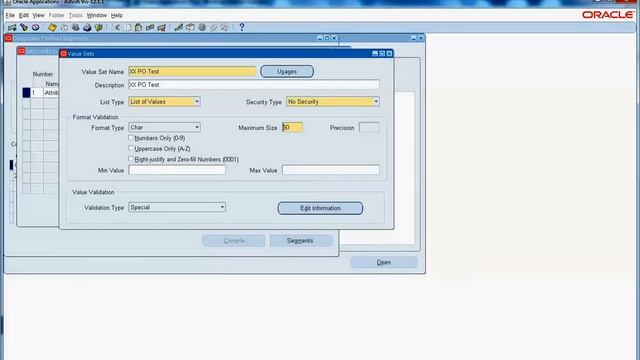 Define non editable DFF in Oracle Apps смотреть онлайн