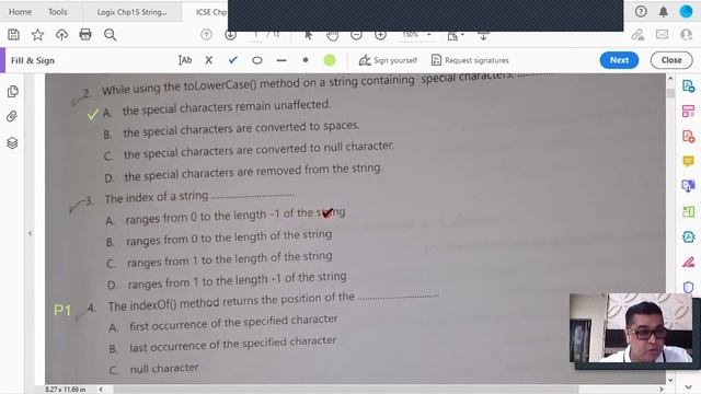 String Chp15 Lec4 | Java with BlueJ | ICSE Class10 Term2 | by Ganesh Sir of A-Plus | 3-1-2022 смотреть онлайн
