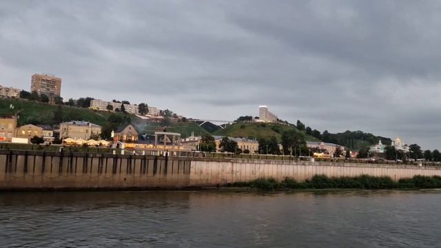 Нижний Новгород с борта теплохода