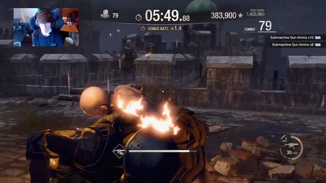 RE4 Remake Mercenaries - Hunk - Castle - 1,662,400 Xbox WR смотреть онлайн