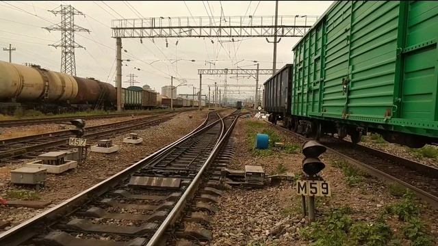 Перестановка грузового поезда