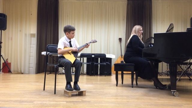 Гатилов Никита г.Кропоткин. 11 лет. Рнп "Заиграй моя волынка" в обработке Б.Трояновского смотреть онлайн