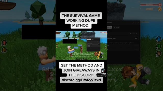The Survival Game Roblox Working Dupe Glitch + Script, Discord Link in Comments! #thesurvivalgame смотреть онлайн