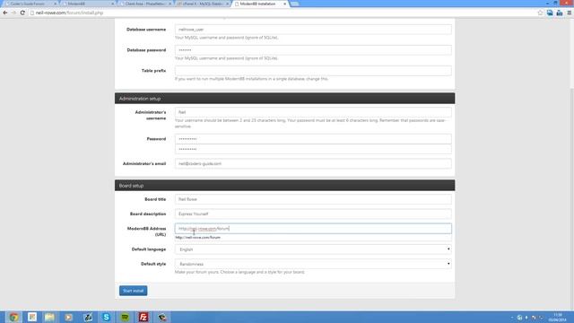 ModernBB Install / Setup Tutorial (Bootstrap Forum) смотреть онлайн
