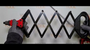 Заклепочник промышленный YATO 2,4-6,4 мм (гармошка) арт.YT-36060