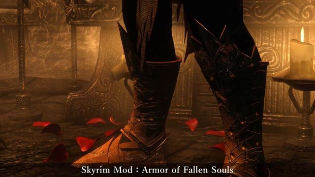 【Skyrim Mod】 Armor Of Fallen Souls | PC ＆ Xbox | Skyrim Armor Mod