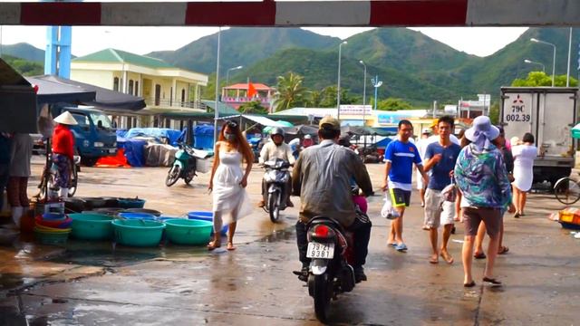 Вьетнам Нячанг № 23 Рыбный порт Нячанга смотреть онлайн