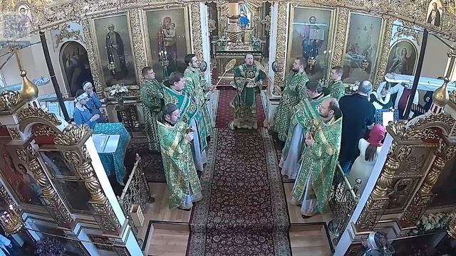 ПРЕСТОЛЬНЫЙ ПРАЗДНИК СОБОРА. ЛИТУРГИЯ. 08.10.2023 смотреть онлайн