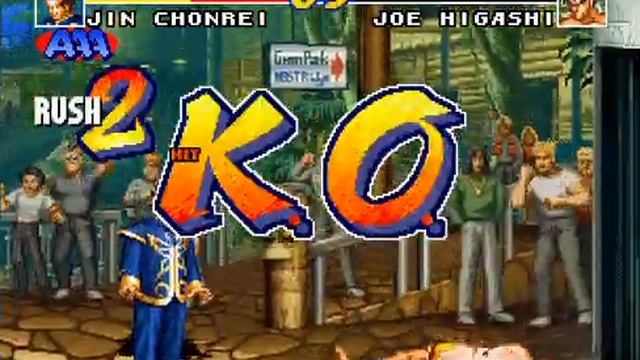 Real Bout Fatal Fury Playthrough - Jin Chonrei смотреть онлайн