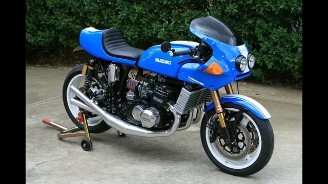 Suzuki GT750 "Water Buffalo" Cafe Racer, Resto Mod смотреть онлайн