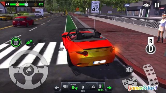 Car Parking & Driving School - Master All Road Signs And Parking Skills - Android Gameplay #3 смотреть онлайн