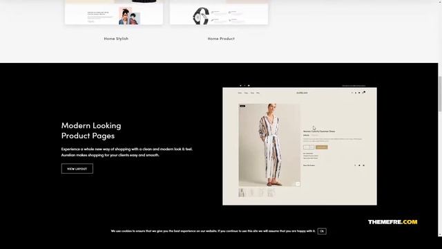 Aurelian - Multipurpose WooCommerce Theme 9 Minimal Fashion Abe смотреть онлайн
