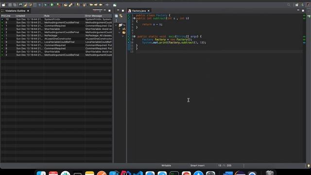 How to use PMD tool to analyse java code. смотреть онлайн