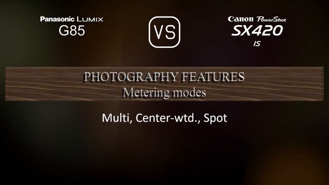 Panasonic Lumix G85 vs. Canon PowerShot SX420 IS: A Comparison of Specifications смотреть онлайн