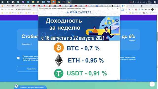 Amir Capital Инвестиции Еженедельный отчет №68 16-22.08.2021 Амир Капитал смотреть онлайн