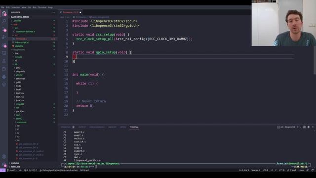 Hello World Blinky! Bare Metal Programming Series 1 смотреть онлайн