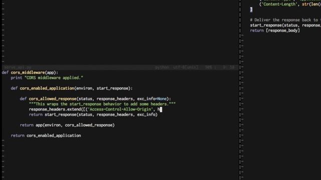 Creating WSGI Middleware - Alan Christopher Thomas - Minted - PythonKC смотреть онлайн