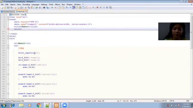 CALCULATOR.PHP - ACTIVITY FINALS смотреть онлайн