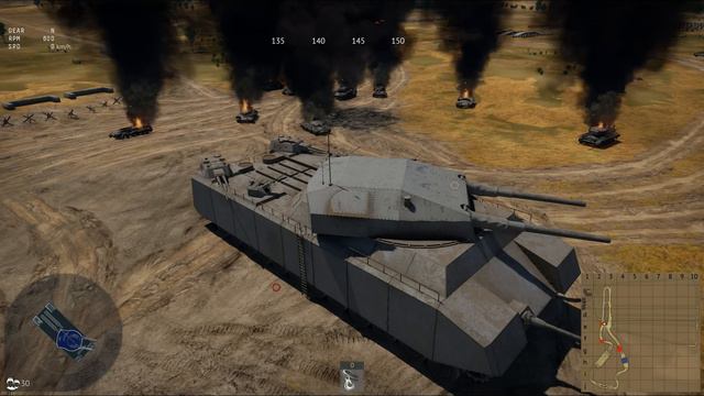 P. 1000 𝑹𝑨𝑻𝑻𝑬 ☢️ NUCLEAR ☢️ Cannon | Ultimate Wehraboo Weapon (War Thunder User Made Mission) смотреть онлайн