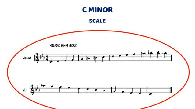 VIOLIN DROPS - Jamaican Scale - C MINOR TWO OCTAVE WITH VIOLIN
