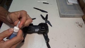 Mavic AIR/ Ремонт луча/ Клеим Космофеном и Содой