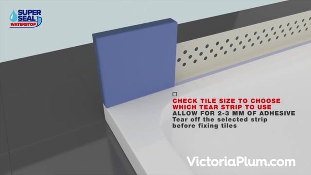 How to fit Superseal Waterstop from VictoriaPlum.com смотреть онлайн