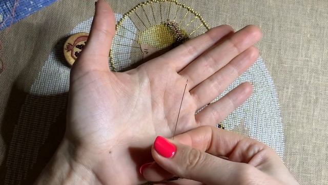 227. ВЫШИВКА НИТЬЮ YLI. БЕСПРЕРЫВНЫЙ БЭКСТИЧ. УКЛАДЫВАЕМ БИСЕРНЫЙ ШАР - АНГЕЛ ЛЮБВИ. смотреть онлайн