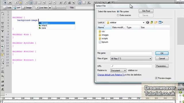 Floating Sidebar Menu - Dreamweaver Tutorial - 1 of 2 смотреть онлайн