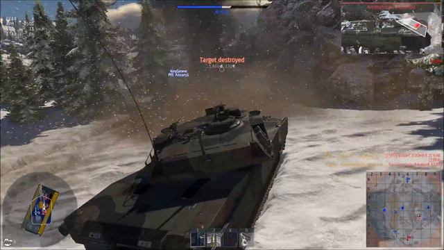 War Thunder: Abrams Quick Double Kill смотреть онлайн