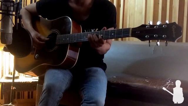 ( NO TALKING ) Epiphone DR-100 Acoustic смотреть онлайн