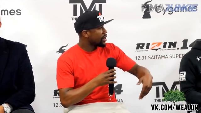 Флойд Мейвезер о своем бое в Rizin смотреть онлайн