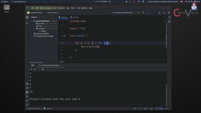 Learn Go Programming from Scratch - Part 05 - For Loop смотреть онлайн