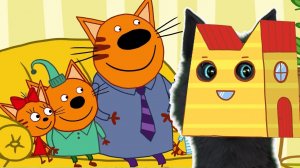 ТРИ КОТА ВСЕ СИДИМ ДОМА С ГОВОРЯЩИМ СУПЕР КОТОМ ИГРА для ДЕТЕЙ Три Кота Развивающие игры