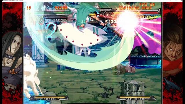 Testament infinite combo from 75% tension on Potemkin смотреть онлайн