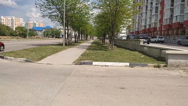 Евпатория 2023. Прогулка по 8-му микрорайону. смотреть онлайн