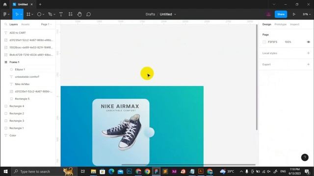 Shoes App Ui Design In Figma | User Interface Design | By Anas Graphics