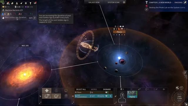 Endless Space 2: Vaulters(DLC) "Argosy" Colonization Tutorial смотреть онлайн