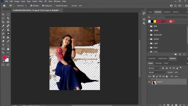 How to Convert JPEG image to PNG Image in Photoshop in Tamil, How to Remove background images tamil смотреть онлайн