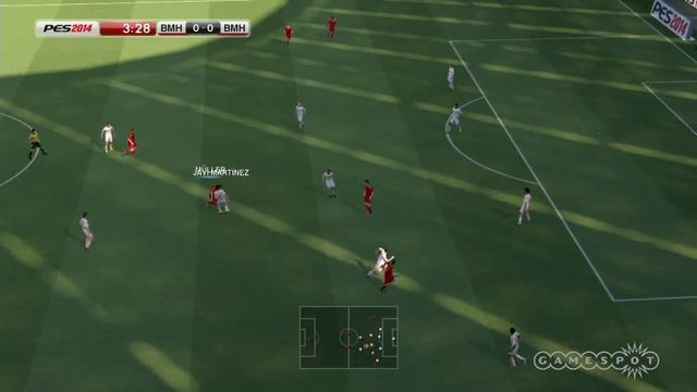 PES 2014 - FIRST GAMEPLAY 1ST HALF HD смотреть онлайн