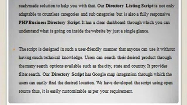 Directory Script, PHP Business Directory Script - i-Netsolution смотреть онлайн