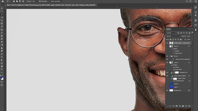 Basic Tools For Beginners In Photoshop 2 (Polygonal Lasso Tool & Background Removal) смотреть онлайн