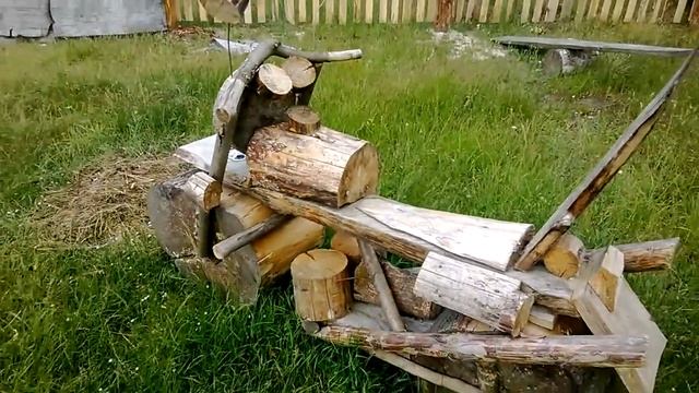 (62) Деревянный мотоцикл. Глаз в огород. смотреть онлайн