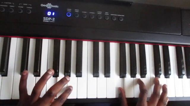 The boy is playing, “F Major” Arpeggios scales on the piano. смотреть онлайн