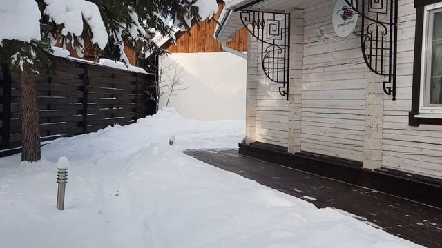 31 декабря любуемся красотой на даче. Готовим пельмени. смотреть онлайн