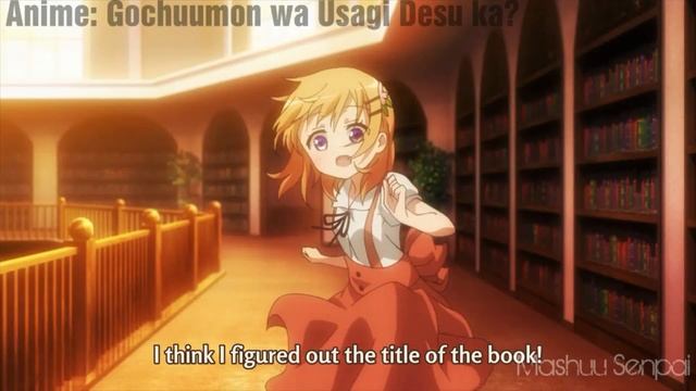 "Am I more like a reliable sister now" - Gochuumon wa Usagi Desu ka? смотреть онлайн