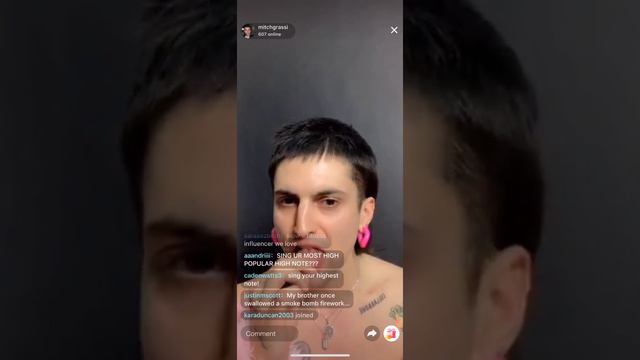 Mitch Grassi Tik Tok livestream 9/24 смотреть онлайн